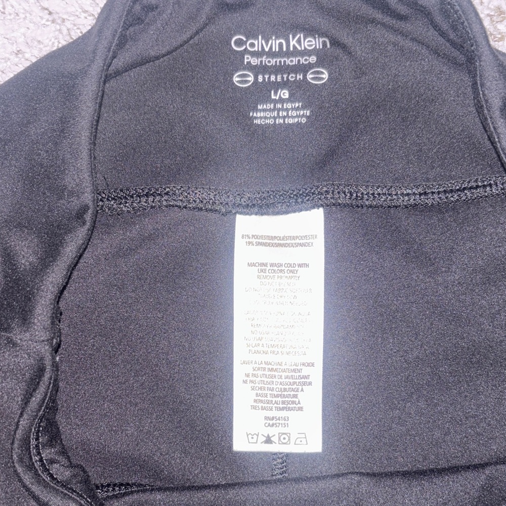 Calvin Klein Women's Black Bike Shorts - Picture 4 of 4